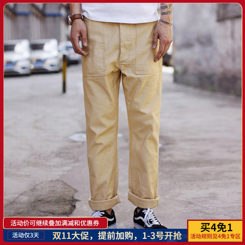 Sauce Khaki version OG-107 Thick army pants Engraved Casual pants Retro VINTAGE trousersin the Men's clothing, Casual pants  category - from Buy2taobao.com to provide professional Taobao agent buy service