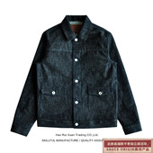 ORIGIN 錾银限定 棉麻925银扣 SAUCE 棉结牛仔夹克 赤耳丹宁咔叽