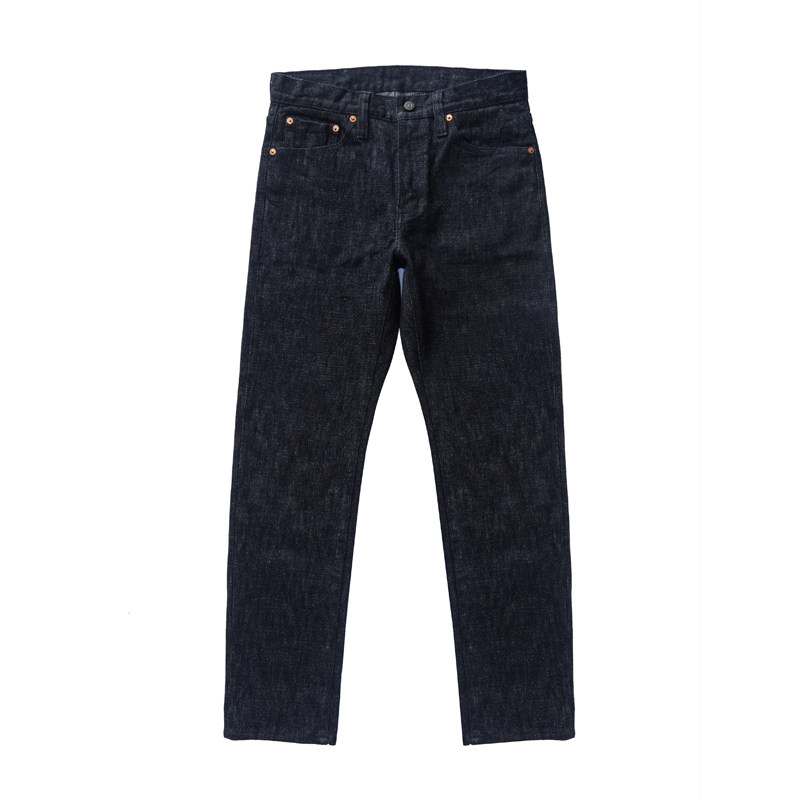 thumbnail for Zhan Jiang T308 Year of the Sheep Limited Edition Jeans, Straight Slim Fit 66 Fit, Mid-Rise Red Ear, Denim Vintage Crunch