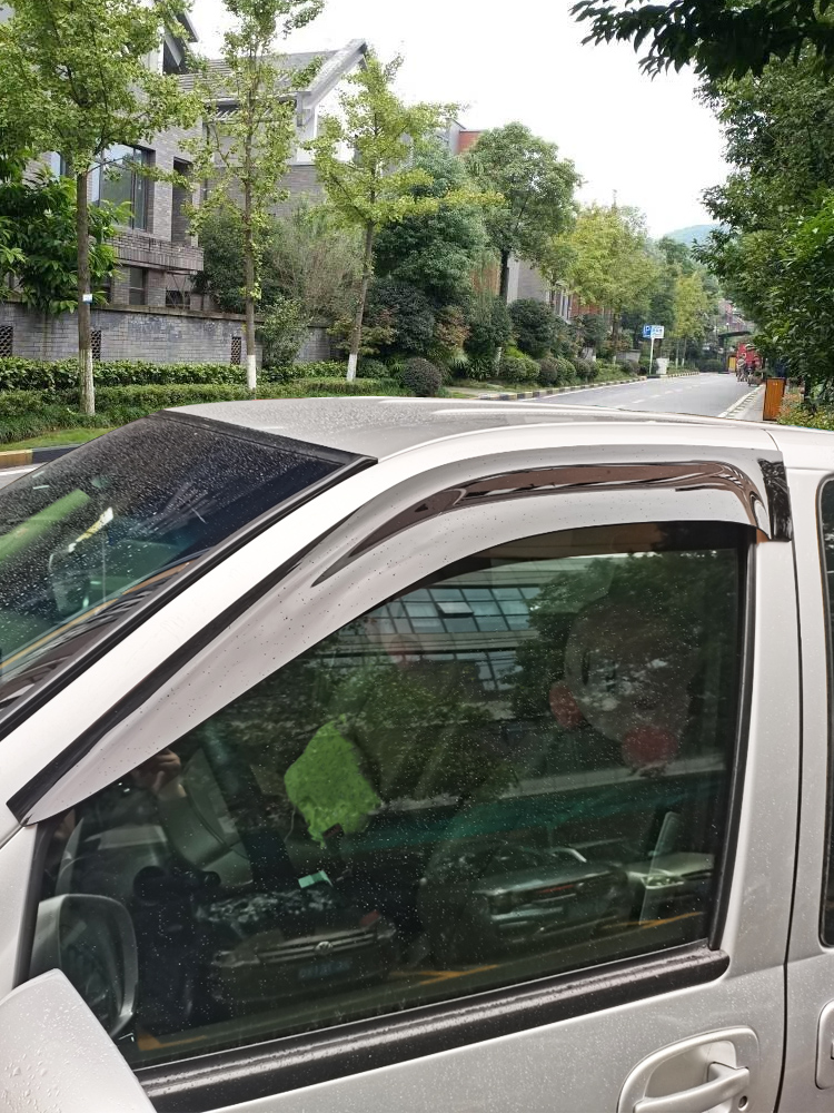 gl8陆上胖头鱼25s雨挡陆尊不锈钢