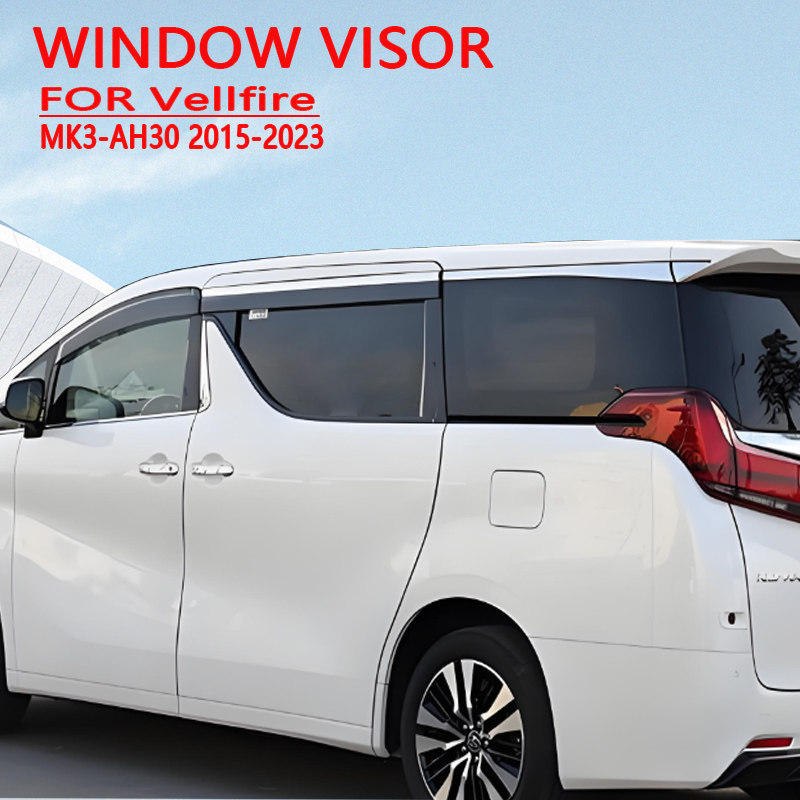 25款适用丰田Alphard埃尔法晴雨挡Vellfire威尔法雨眉40系30系