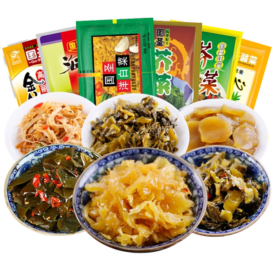 国圣开胃小菜福建特产洋白菜芥菜