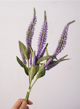 雪莉欧式仿真花餐桌花鼠尾草花束
