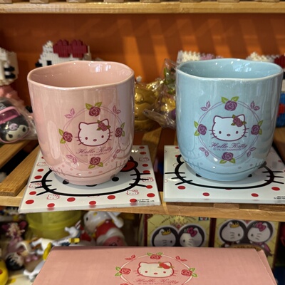 hellokitty 中古绝版 茶杯 水杯 丹尼尔套装  全新未使用