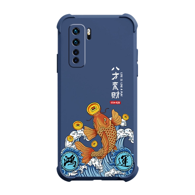 四角防摔华为nova7se手机壳国潮