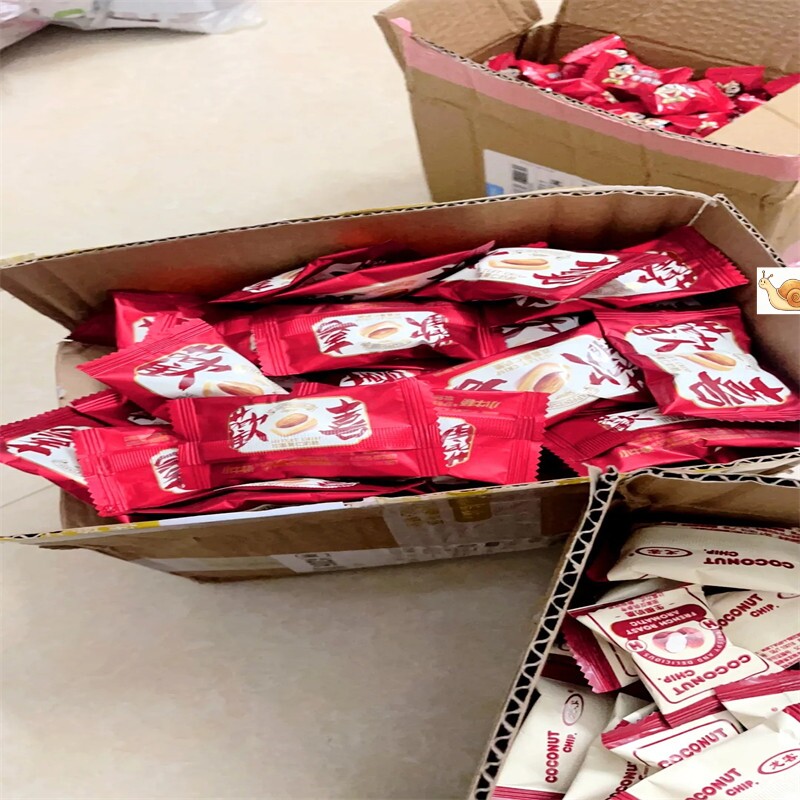 【新货】知味小牛顿结婚喜糖欢喜果仁奶脆生椰奶脆高颜值休闲