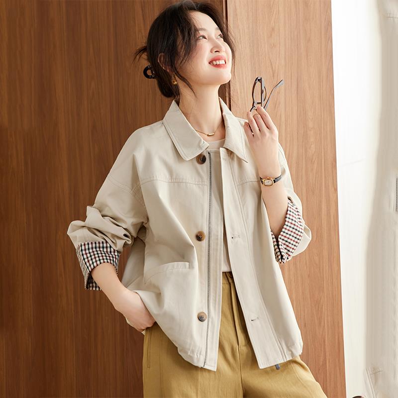 高端风衣外套女2025新款秋季小个子高级感今年流行的爆款女装上衣