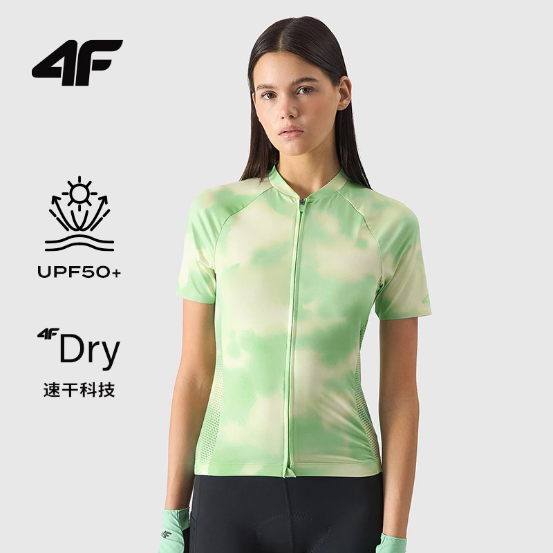4F自行车骑行服女款夏季