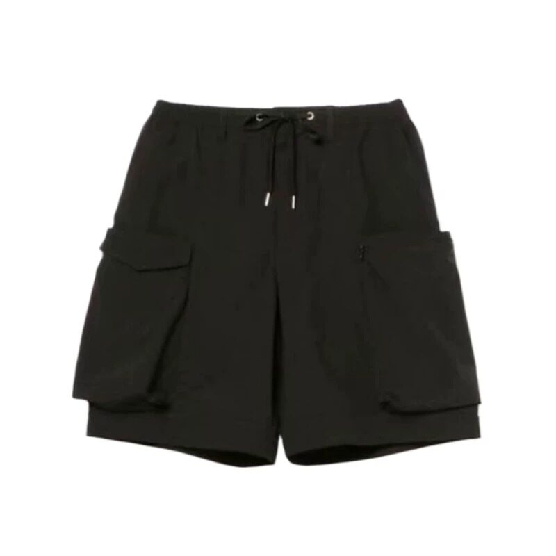 BEAMS × NULL TOKYO OUTSIDE 户外机能大口袋抽绳沙滩短裤五分裤 - 实物图