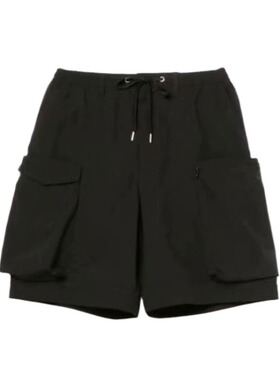 BEAMS × NULL TOKYO OUTSIDE 户外机能大口袋抽绳沙滩短裤五分裤