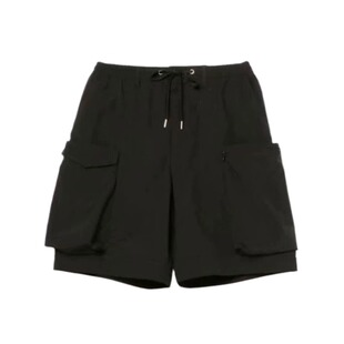 BEAMS × NULL TOKYO OUTSIDE 户外机能大口袋抽绳沙滩短裤五分裤