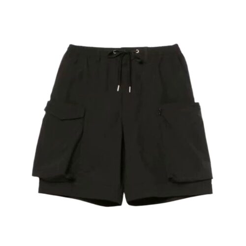 BEAMS × NULL TOKYO OUTSIDE 户外机能大口袋抽绳沙滩短裤五分裤