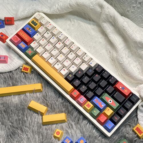 母题PBT耐磨五面热升华原厂键帽