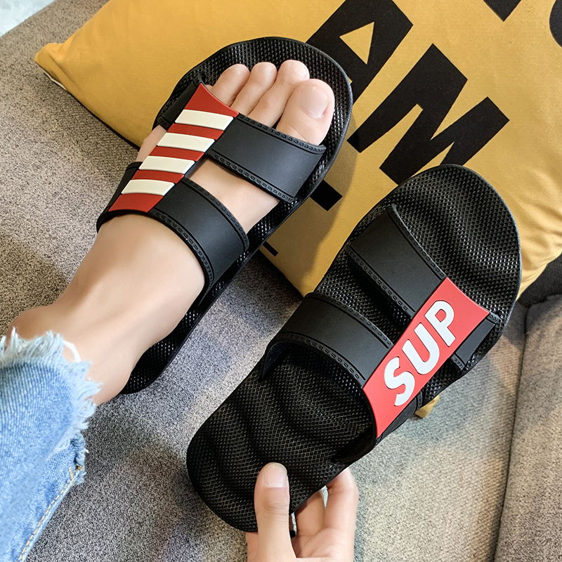 2020夏季男拖鞋情侣一字拖韩版潮沙滩新款室外大码46外穿47凉拖鞋|ruв категории Мужская обувь, тапочки - от Buy2taobao.com для оказания профессиональной услуги покупки агента Taobao