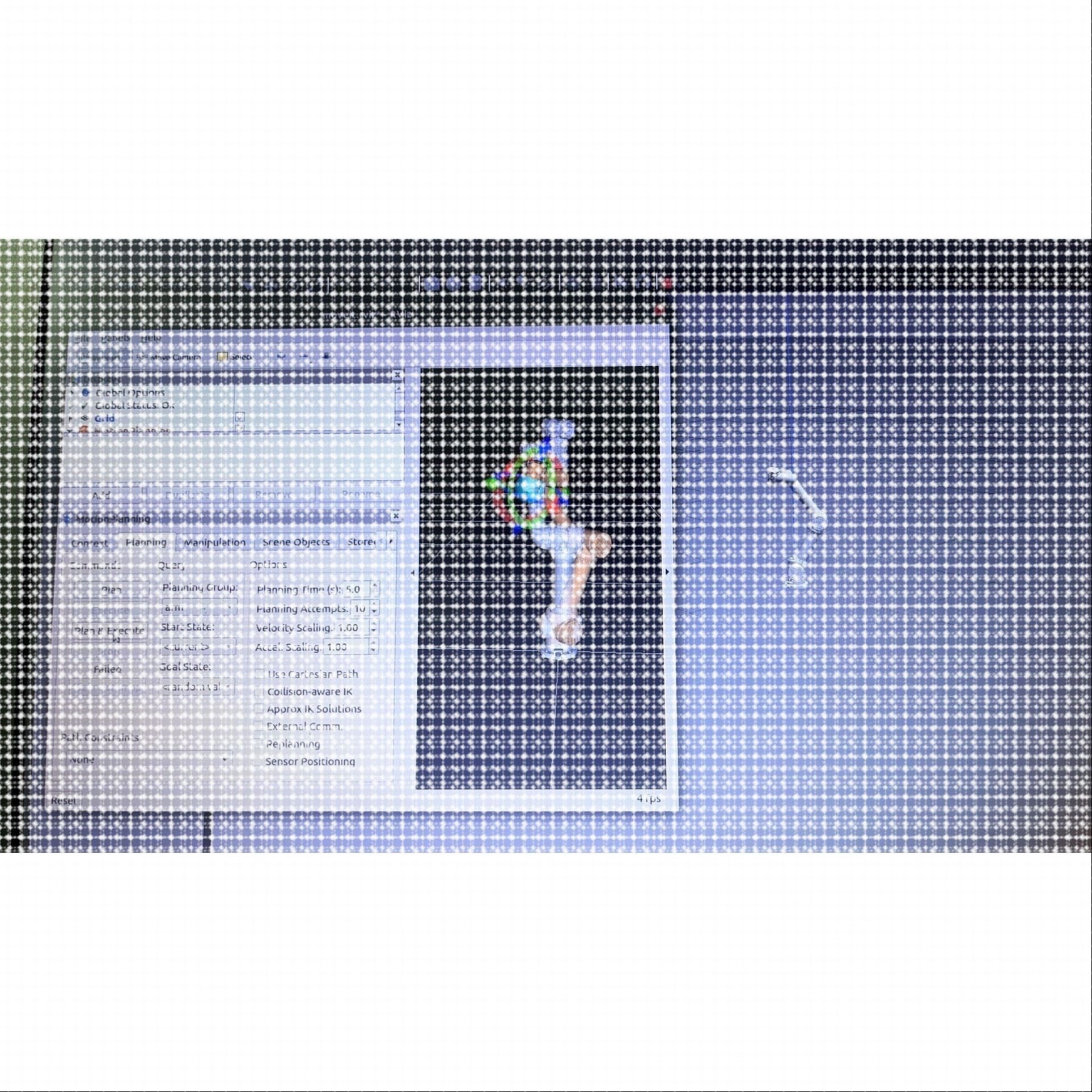 ROS机械臂小车建模URDF编写MOVEIT联合Gazebo彷真机器人路径规画