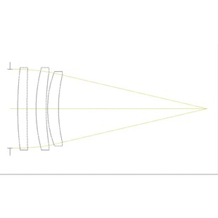 干涉仪配套镜头设计 zemax光学系统设计 光学镜头设计