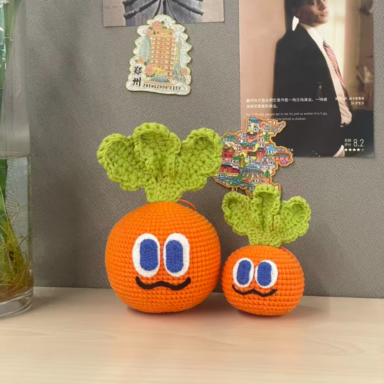 DIY五月天钩织物料太阳挂件装饰搭配明星同款应援创意毛线材料包