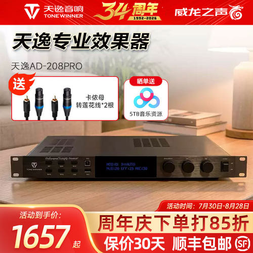 天逸AD-208PRO新升级专业效果器