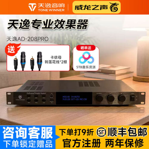 天逸AD-208PRO新升级专业效果器