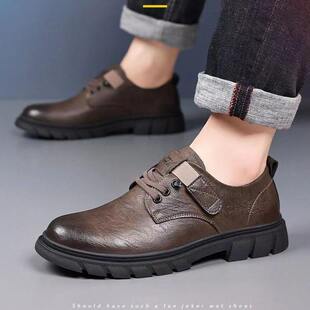 男士鞋保罗英伦马丁软底鞋防滑散步开车工装鞋一件
