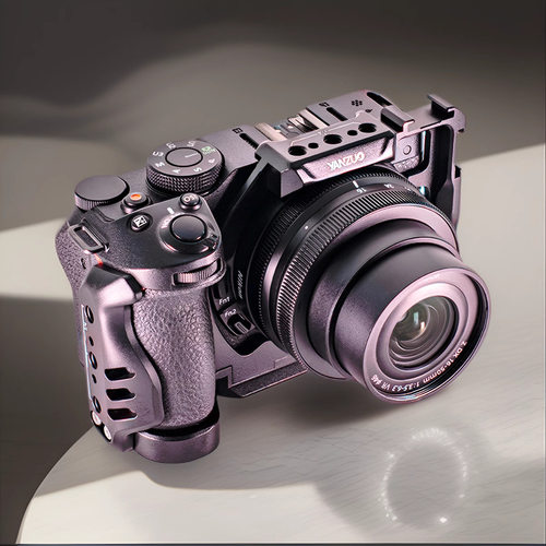 颜左 适用于尼康z30相机兔笼稳定器竖拍快装板NikonZ30金属保护