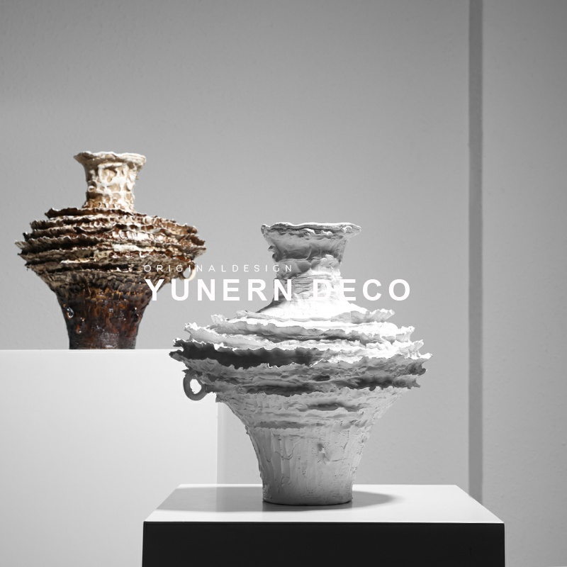 复古怀旧创意设计感摆件陶瓷花瓶