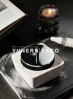 洗手间香薰洞石无火轻奢