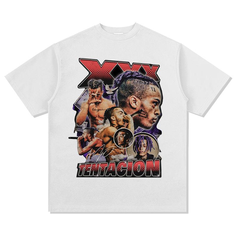 BlueStore休闲美式圆领短宽松T恤