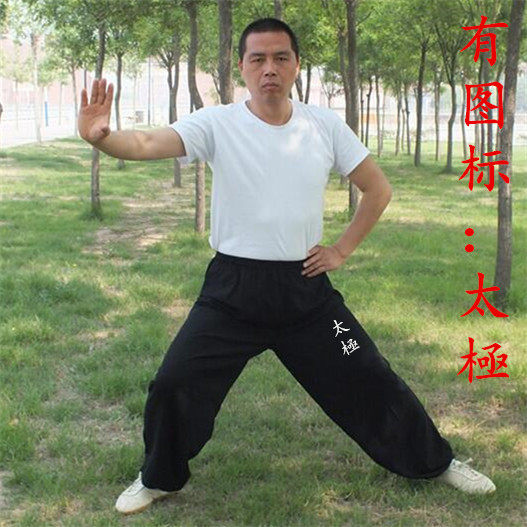 陈家沟纯棉文化衫武术练功裤