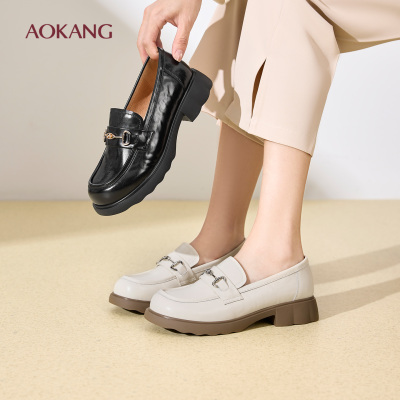 中跟(3-5cm)乐福鞋2026春季新款