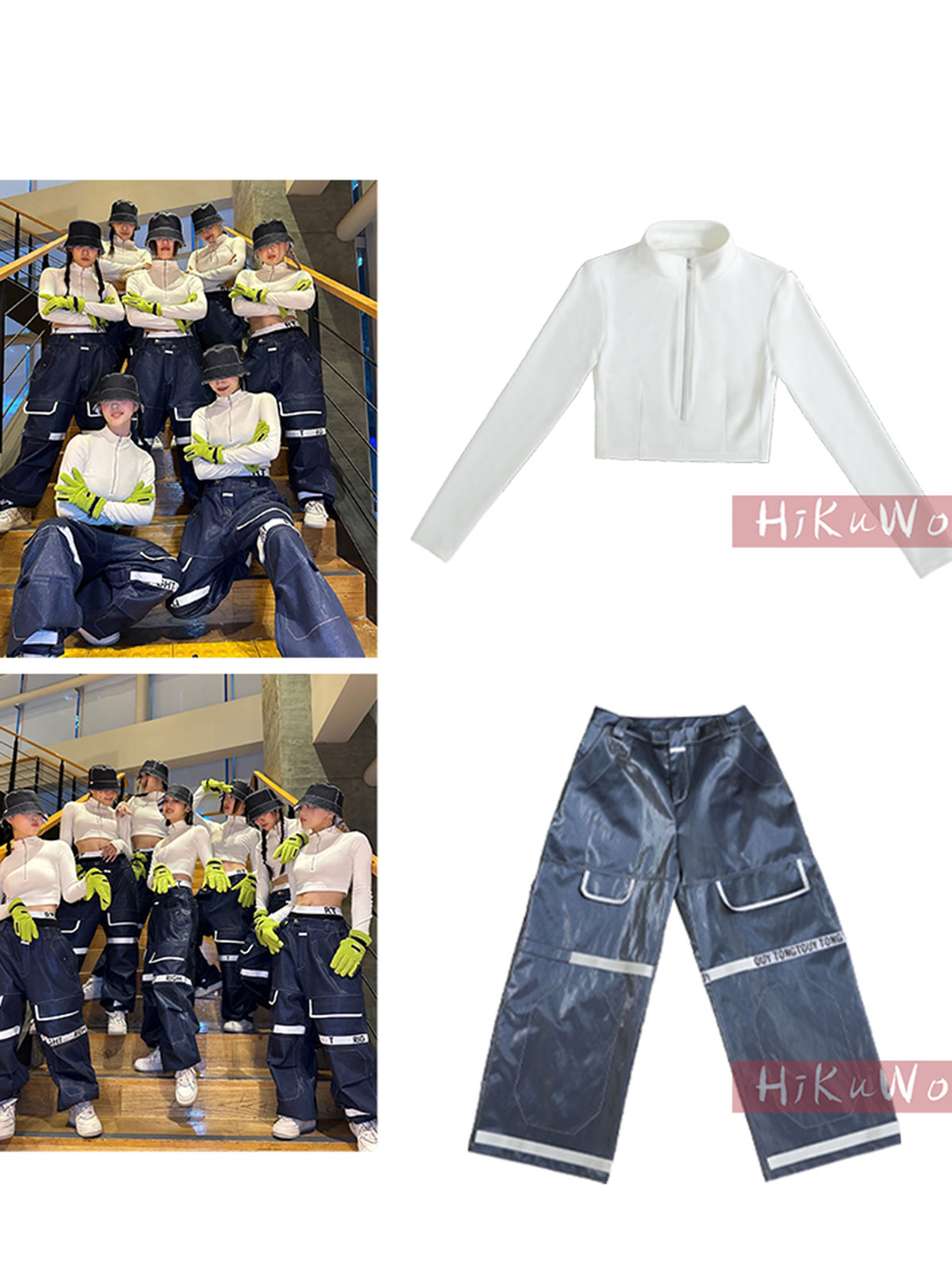 XG女团同款打歌服嘻哈街舞套装