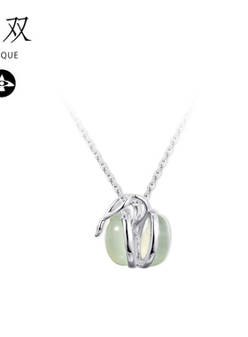 纯银首饰品生日礼物吊坠送女友