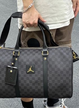 耐克NIKE健身包aj男女包运动包Jordan大容量斜挎包拎包FJ6787-011