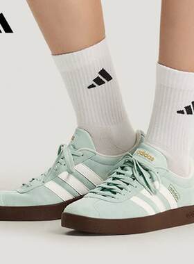 阿迪达斯adidas休闲鞋Vl Court Classic百搭德训鞋女款板鞋KH5552