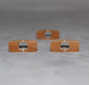 绣眼鸟笼配件   长方形三丝素镶头6元个