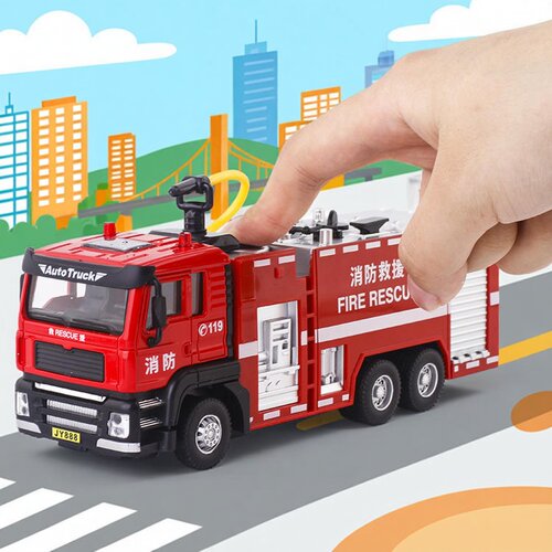 回力仿真合金可喷水儿童玩具汽车