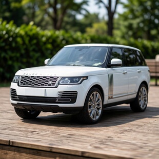 仿真越野车SUV金属摆件男孩 18超大号合金路虎揽胜50周年纪念版