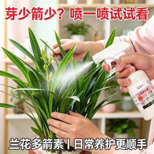 兰花多箭素爆芽素专用营养液