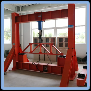 300KN钢结构教学试验系统自平衡反力架测试系统力学加载试验机