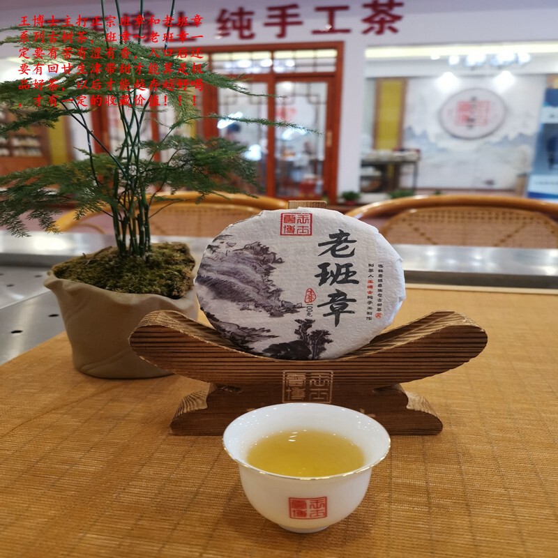 云王博士 2021老班章生茶选料生态古茶树 云士茶业