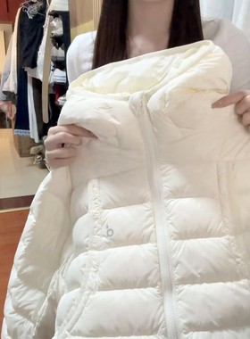 FDR 韩系白色轻薄款排骨羽绒服内胆棉服女款冬季2025新款初冬外套
