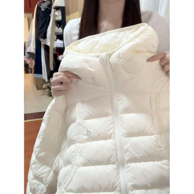 FDR 韩系白色轻薄款排骨羽绒服内胆棉服女款冬季2025新款初冬外套