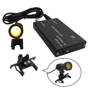 牙科LED医疗口腔放大镜头灯带滤光片配USB接口 可调亮度医用外科