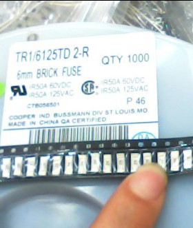贴片保险丝  TR1/6125TD2-R 2A 1808 BUSSMANN