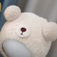 婴儿帽子秋冬款 新生婴幼儿护耳帽纯棉可爱保暖男女宝宝针织毛绒帽
