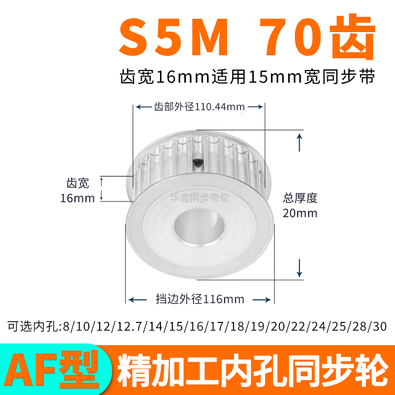 华鑫机械同步带轮同步带等传动件