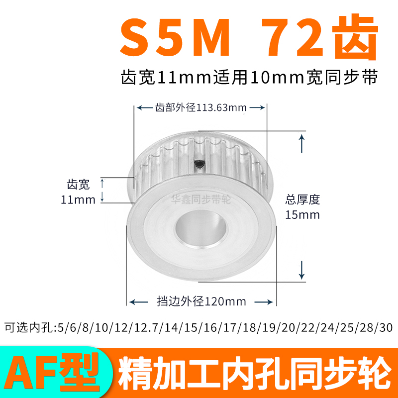 华鑫机械同步带轮同步带等传动件