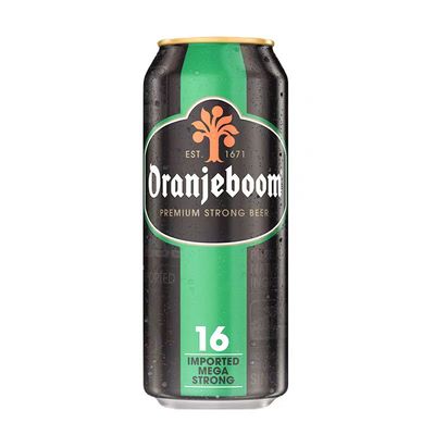 进口Oranjeboom橙色炸弹16度强劲啤酒烈性啤酒500ml罐装