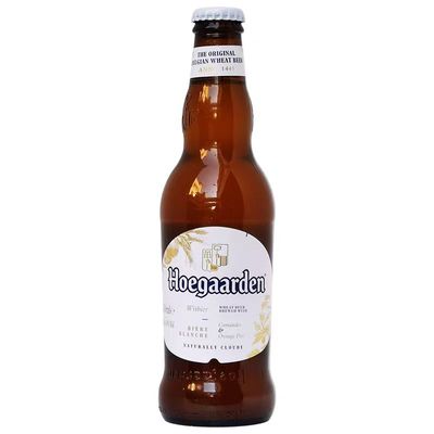 比利时进口Hoegaarden/福佳白啤酒330ml瓶装