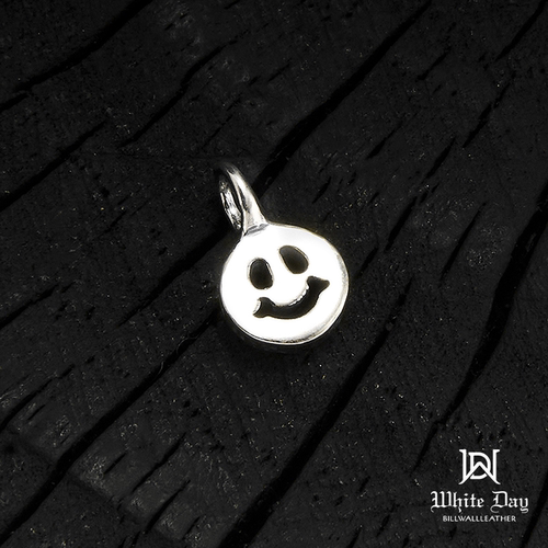 【现货】美国殿堂级银饰BWL Mini笑脸 纯银吊坠配件TC100